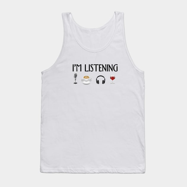 im listening Tank Top by aluap1006